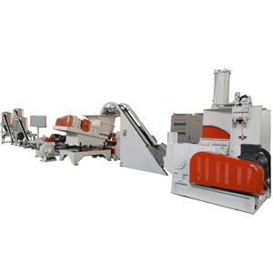Double stage granulating machine